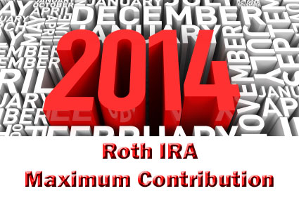 2014 Roth IRA maximum contribution