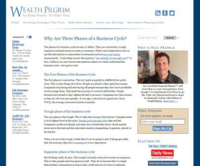 The Wealth Pilgrim Website
